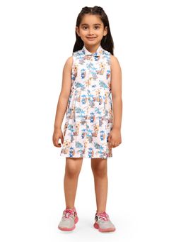 Funny Bones - White Printed Dress