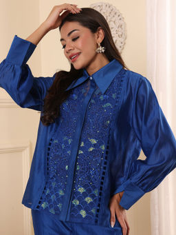 MIDORI BY SGV - Women Button Down Full Sleeve Shirt
