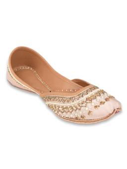 Desi Colour - Blush Royale - The Mehar Collection Pink Juttis