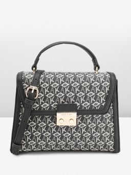 Anne Klein - Ak Cube Logo Top Handle Satchel