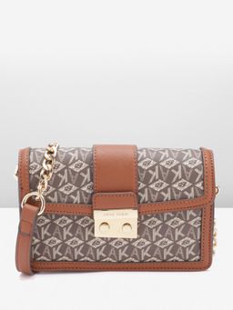 Anne Klein - E/W Mini Flap Ak Cube Logo Crossbody
