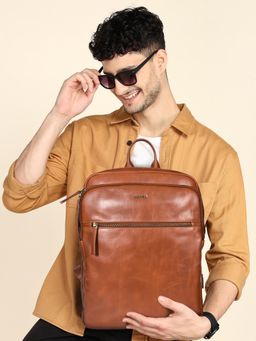 Sassora - Premium Leather Unisex Backpack for Everyday Use