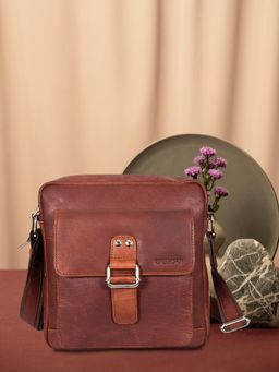 Sassora - Premium Leather Casual Men's Crossbody
