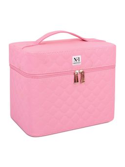 NFI Essentials - Pink Medium Makeup Cosmetic Box for Women