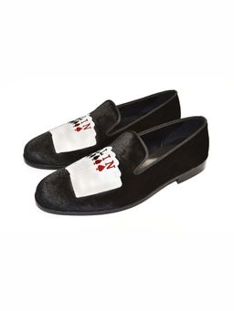 SHUTIQ - All In Coal Black Shoes