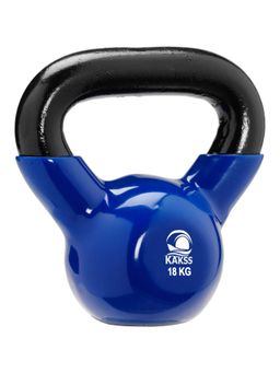 KAKSS - Vinyl Coating Kettle Bell - Blue (18kg)