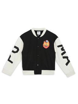Puma - Black Moody Cat Graphic Bomber Jacket