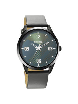 Sonata - IAF 7146NL03 Green Dial Analog watch for Men