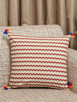 Crown of Poppies - Multi-Color Garden Melange Cushion Cover (16 x 16 Inches)