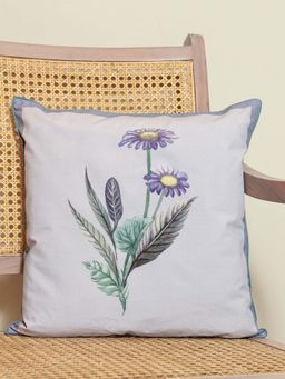 Crown of Poppies - Lavender Meadow Cushion Cover (16 x 16 Inches)