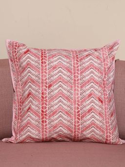 Crown of Poppies - Pink Whispers Of Spring Cushion Cover (16 x 16 Inches)