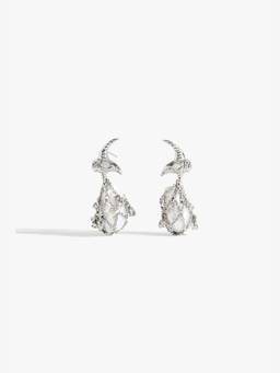 Outhouse - Silver Siren Drop Earrings