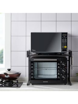 UMAI - Microwave Stand Kitchen Shelf, Black