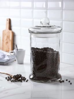 UMAI - Transparent Glass Container with Lid, 4.7L