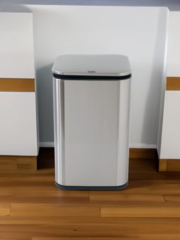 UMAI - Automatic Sensor Dustbin 15L, Silver