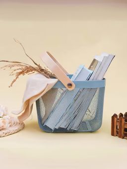 UMAI - Mesh Metal Basket Blue, 8.5L