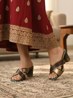 Chaal Chalan - Multi-Color Anya Heels