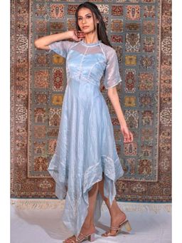 Kosha By Nilima - Silver Lining Blue Dress