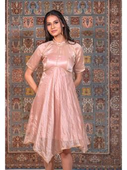 Kosha By Nilima - Silver Lining Peach Dress