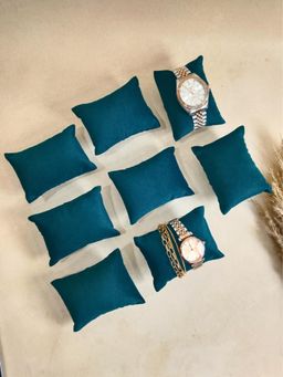 La Trove - Dark Green Pillow for Watch Organizer Pillows - Pack of 8