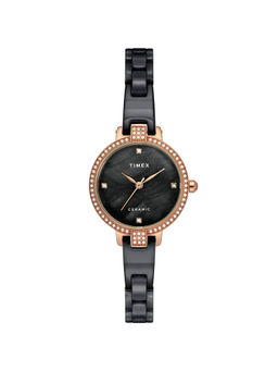 Timex - Analog Black Dial Women Watch-TWEL15703