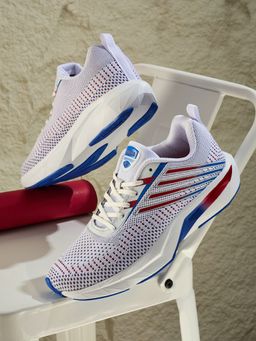Campus - AMPOR Men White Running Shoes