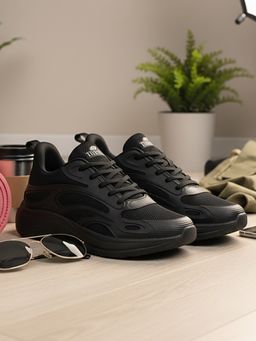 TRASE - Black Running Shoes for Women