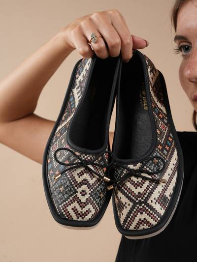 Women Multi-Color Ballerina