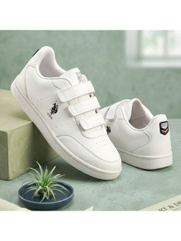 U.S. POLO ASSN. - ELIO Stylish Casual Sneakers for Men - White