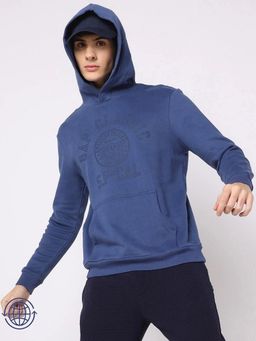 GAP - Men's Blue Graphic Hoodie