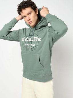 GAP - Green Men's Logo Hooded Neck Hoodie