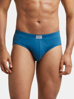 Jockey - 8035 Men Super Combed Cotton Solid Brief - Seaport Teal