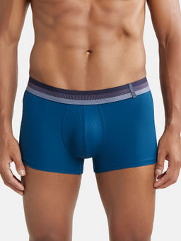 Jockey - HG14 Men Microfiber Elastane Solid Trunk with StayDry Treatment - Poseidon