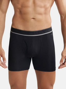 Jockey - HG17 Men Tencel Micro Modal Elastane Stretch Solid Boxer Brief - Black