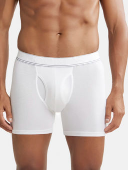 Jockey - HG17 Men Tencel Micro Modal Elastane Stretch Solid Boxer Brief - White