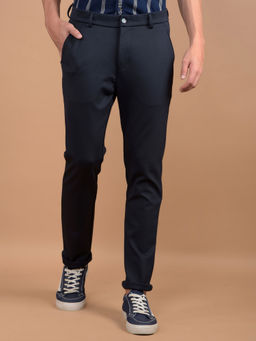 CRIMSOUNE CLUB - Mens Navy Blue Trouser