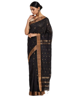 Fabindia - Silk Jamdani Woven Sari