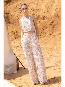 ZABELLA - Bianca White Lace Top and Pant