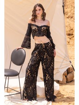 ZABELLA - Nova Black Lace Top and Pant