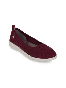 Carlton London - Textile Woven Purple Ballerinas