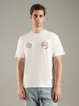 Tommy Hilfiger - Logo Regular Fit Cotton T-Shirt