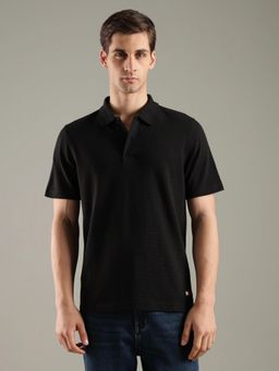 Tommy Hilfiger - Solid Regular Fit Cotton Polo T-Shirt
