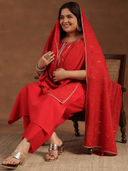 Red color option, Sold out, Currently selected