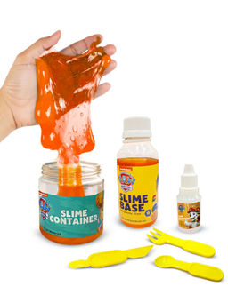 Wembley - Orange Scented Diy Peppa Pig Slime Kit For Kids Soft & Non-Sticky Slime (5 Years)