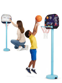 Wembley - Blue Basketball Game For Kids Indoor Mini Hoop Set With Adjustable Stand (3 Years)