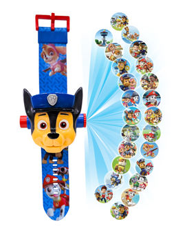 Wembley - Blue Paw Patrol Kids Digital Projector Watch With Silicone Strap (3 Years)