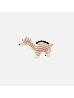 Bambini - Brown Flames-The Dinosaur-Knitted Cotton Plush Toy (0-36 Months)