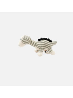 Bambini - Green Flames-The Dinosaur-Knitted Cotton Plush Toy (0-36 Months)