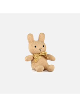 Bambini - Beige Bun-The Bunny-Knitted Cotton Plush Toy (0-36 Months)