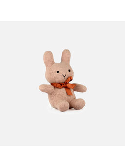Bambini - Mauve Bun-The Bunny-Knitted Cotton Plush Toy (0-36 Months)